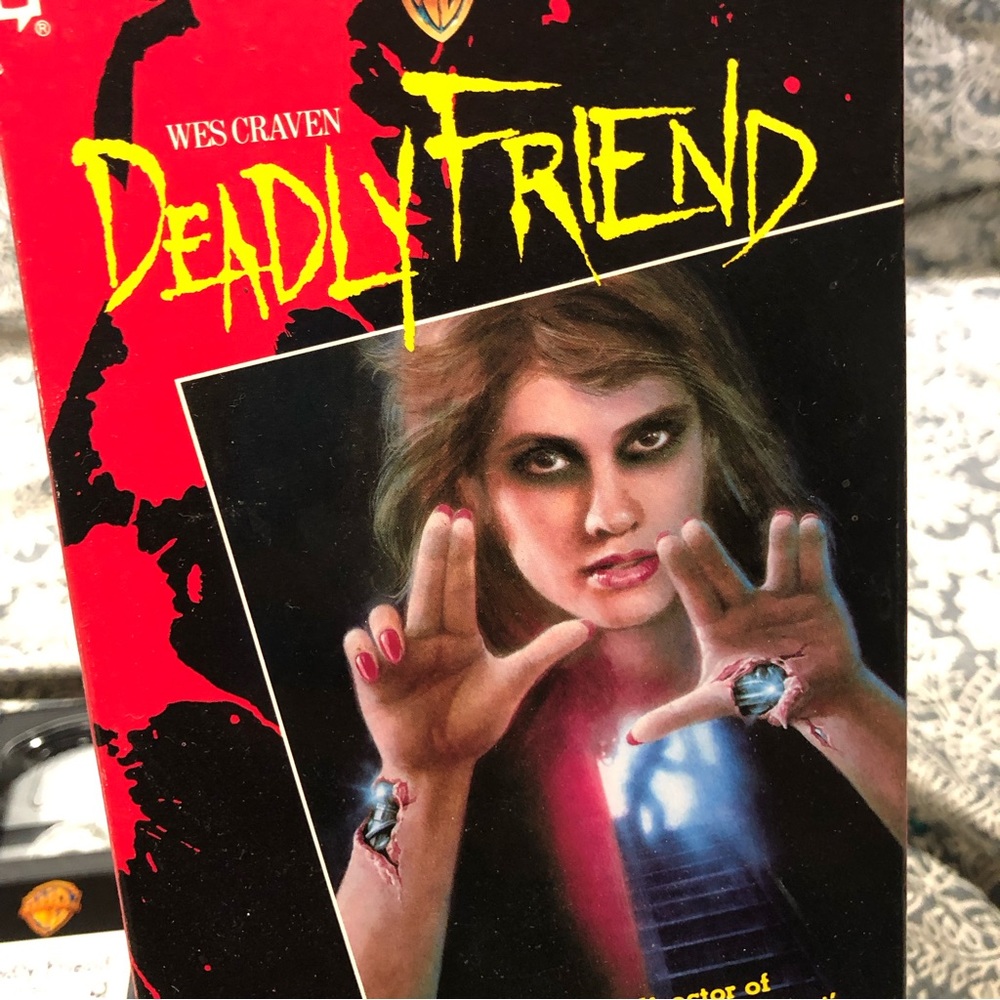 Wes Craven’s Deadly Friend VHS 1986 excellent condition - Picture 5 of 6